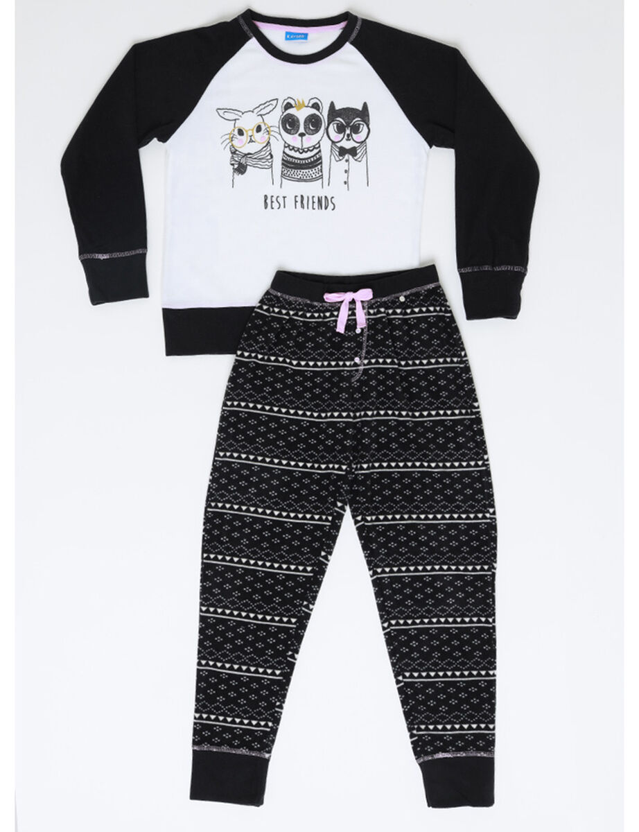 Pijama de Polar Niña Kayser