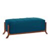 Banqueta Latam Home Marsella Tela Azul Petróleo