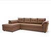 Sofá Seccional Muebles MPR Journey 3 Café