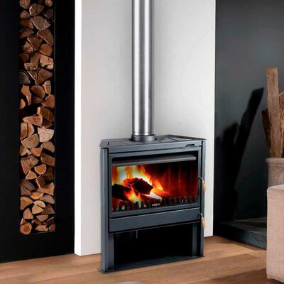 Imagen 2 del producto Estufa a Leña Bosca 850 fs Negra