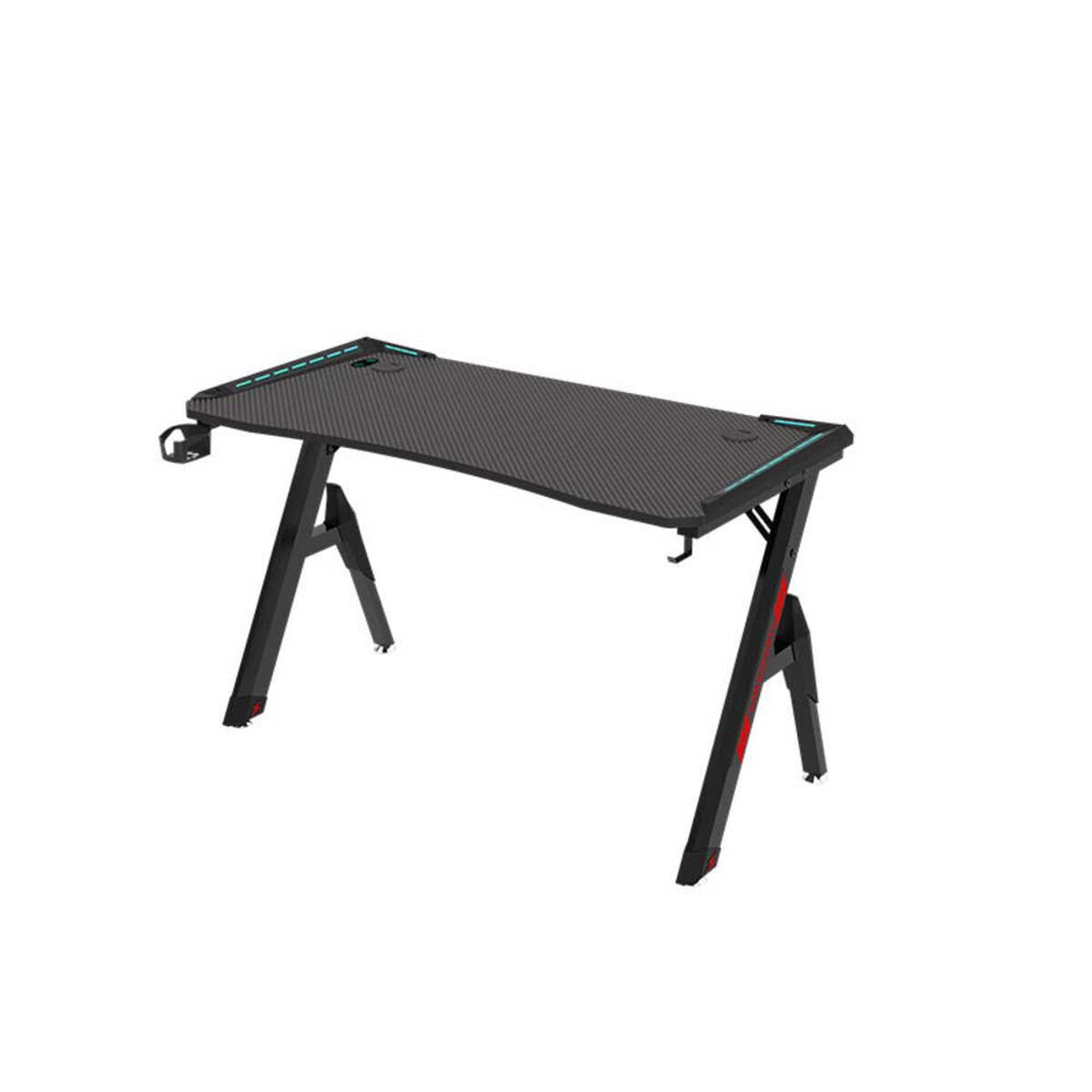 Escritorio Gamer LuBabycas Master 60x120 cm Negro