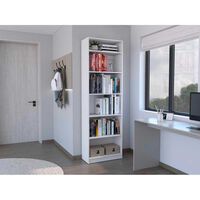 Estante 5 Repisas + Complemento TuHome Home Blanco