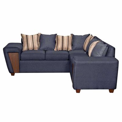 Imagen 2 del producto Sofá Seccional Ruzam Mobel Creta 5 Cuerpos Lino Marengo