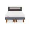 Cama Europea CIC Base Dividida 2 Plazas Excellence Plus + Respaldo Munich