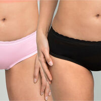 Pack 2 Calzones Pantaletas Mujer Intime Rosado
