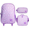 Pack 3 Piezas Mochila Mariposa, Lonchera y Estuche Moose