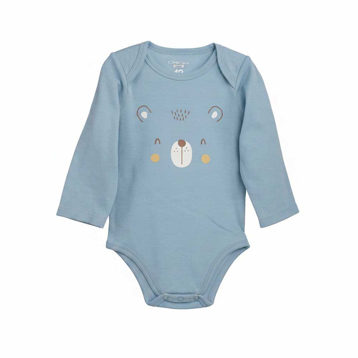 Pack 3 Body Beb&eacute; de Algod&oacute;n Chess Baby