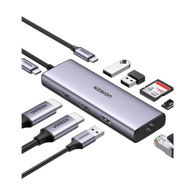 Cable Hub USB-C Ugreen NW102 CM490