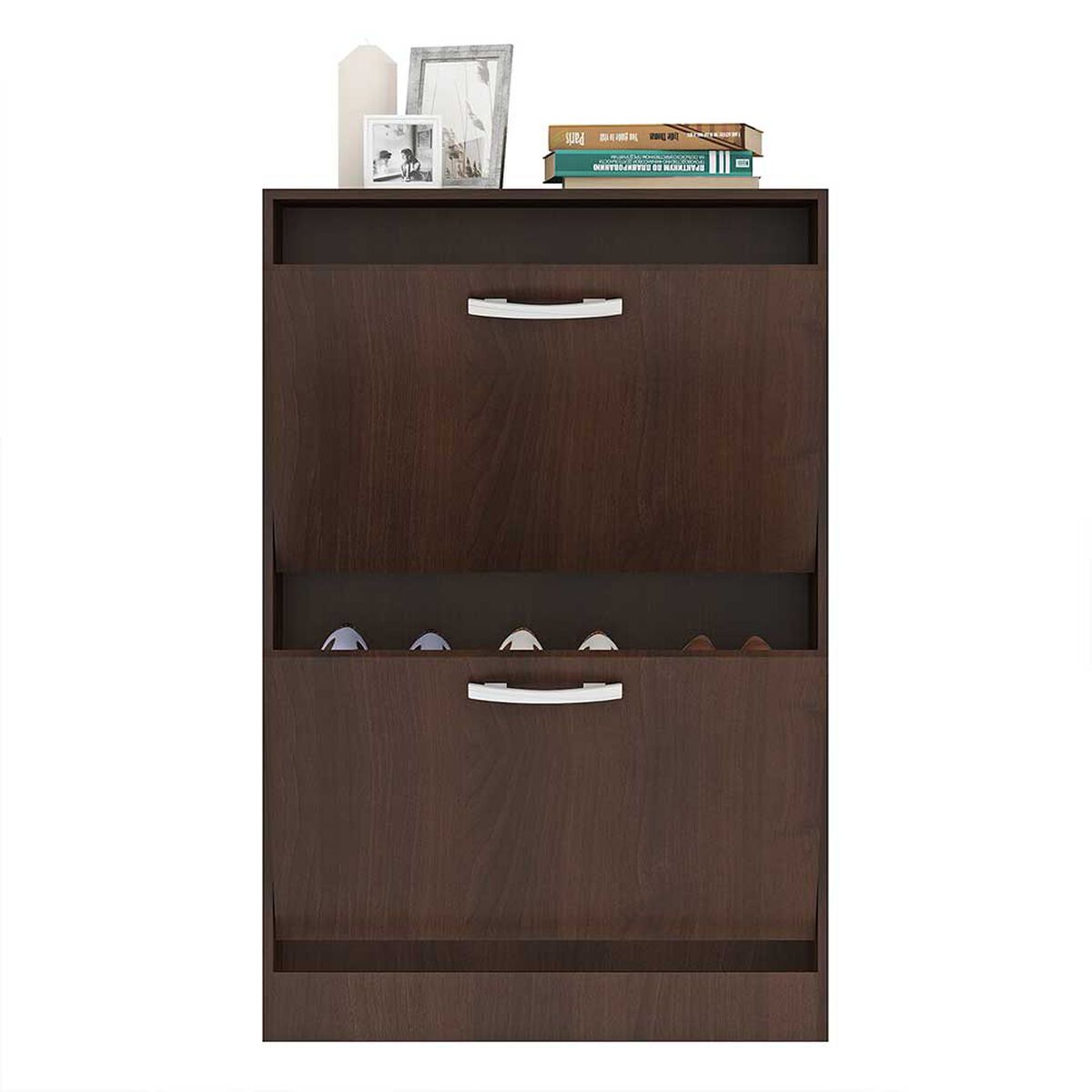 Zapatero Vekkahome Nick 2 Puertas Beige 