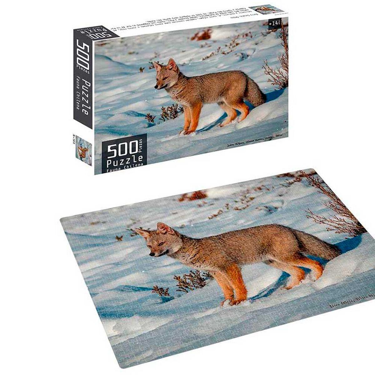 Puzzle 500 Piezas Fauna Chilena Nobel Gift