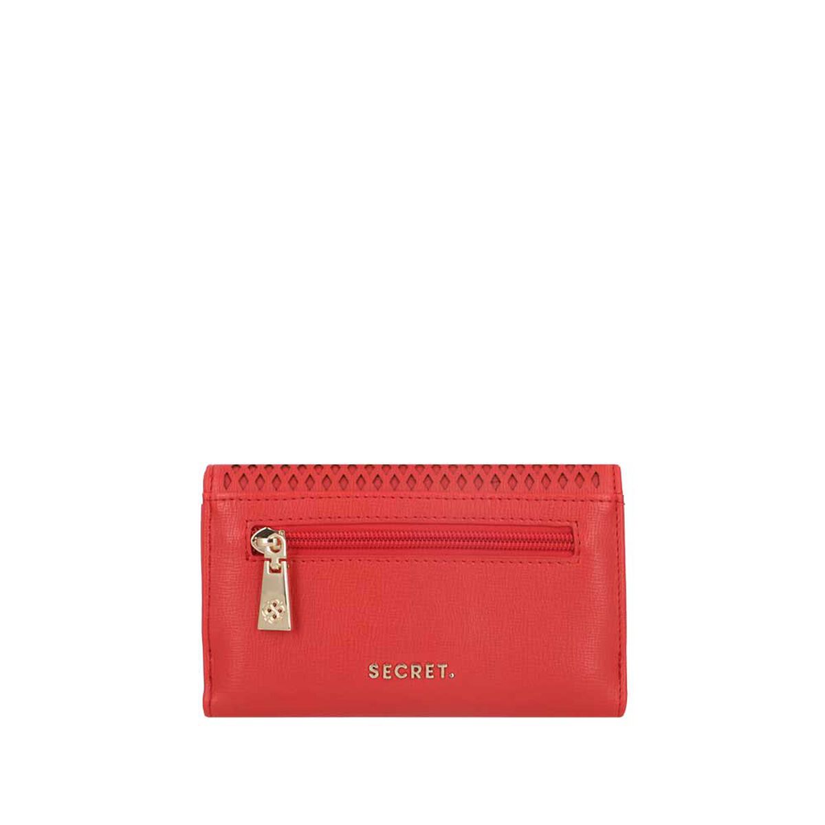 Billetera Secret Zagora SS25 M Rojo