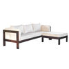 Sofá Seccional para Terraza Premium Innovamuebles Laurel 4 Cuerpos Beige 