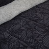Cubrecama Doral Super King Negro Outboss Sherpa