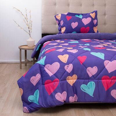 Imagen 1 del producto Plumón Doral 1,5 Plazas Kids Corazones