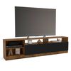 Rack TV Vekkahome Moyan Hasta 75'' Café Negro