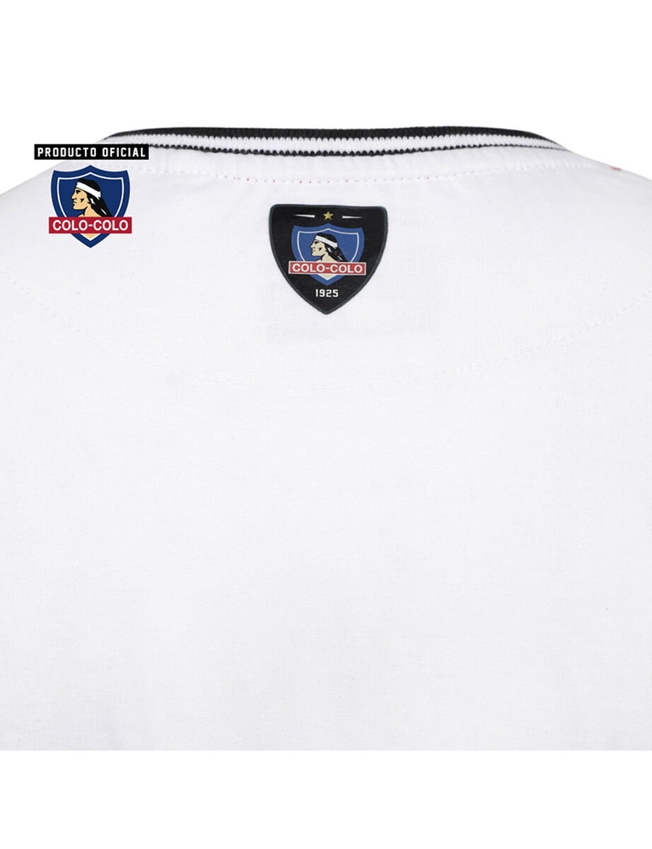 Polera de Algodón Deportiva Hombre Colo Colo