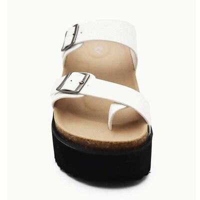 Imagen 2 del producto Sandalia Mujer Icono Blanco, Negro