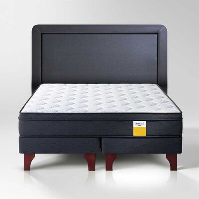 Imagen 2 del producto Cama Europea Drimkip Base Dividida King Eurotop + Respaldo
