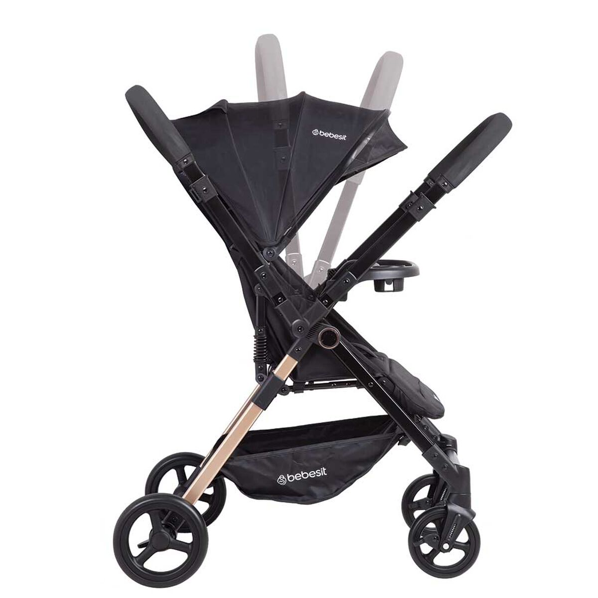 Coche Paseo City Negro Bebesit