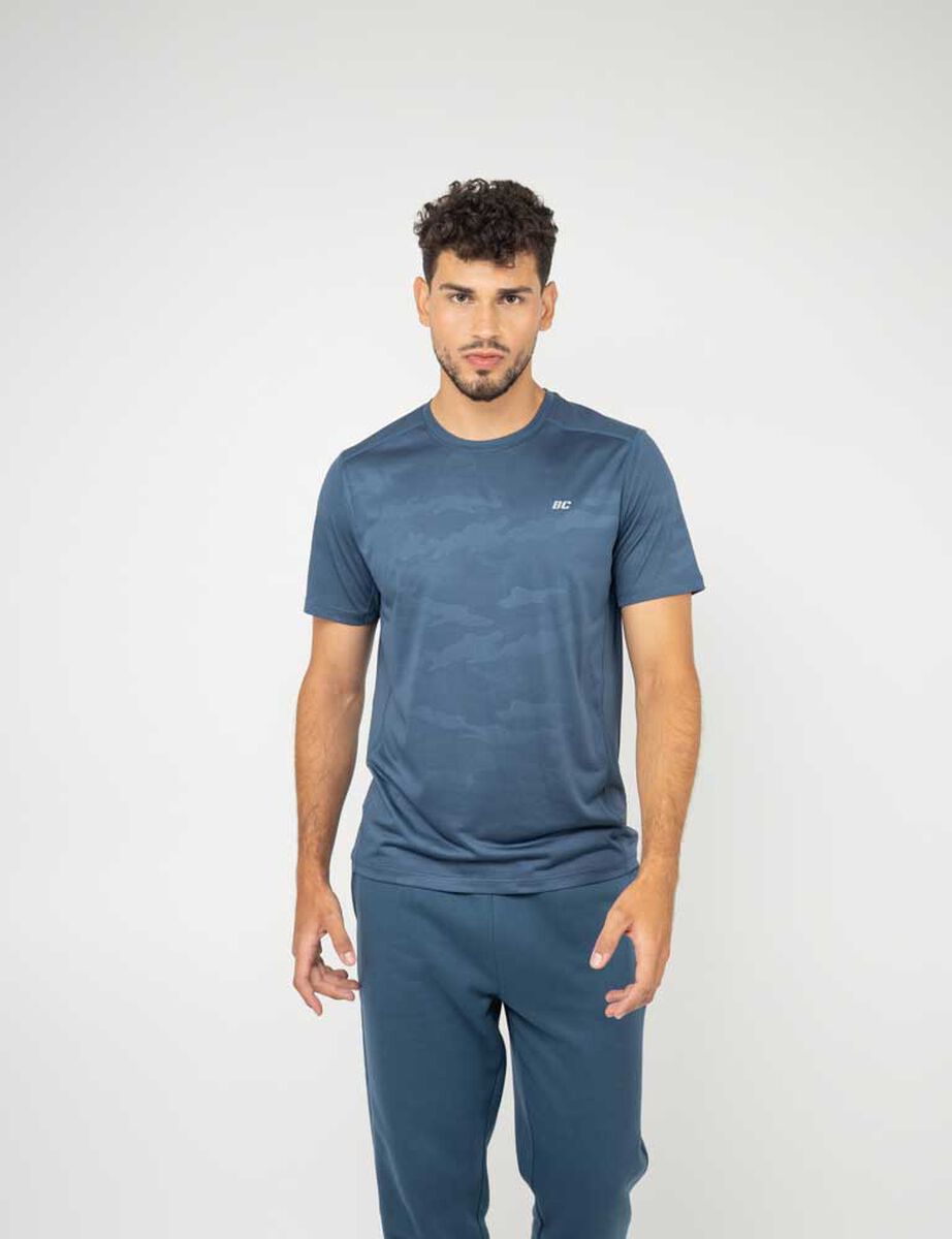 Polera Deportiva Hombre Black County