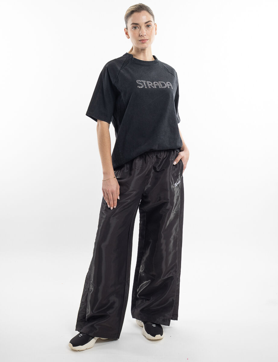 Pantal&oacute;n Deportivo Wide Leg Mujer Lotto Strada