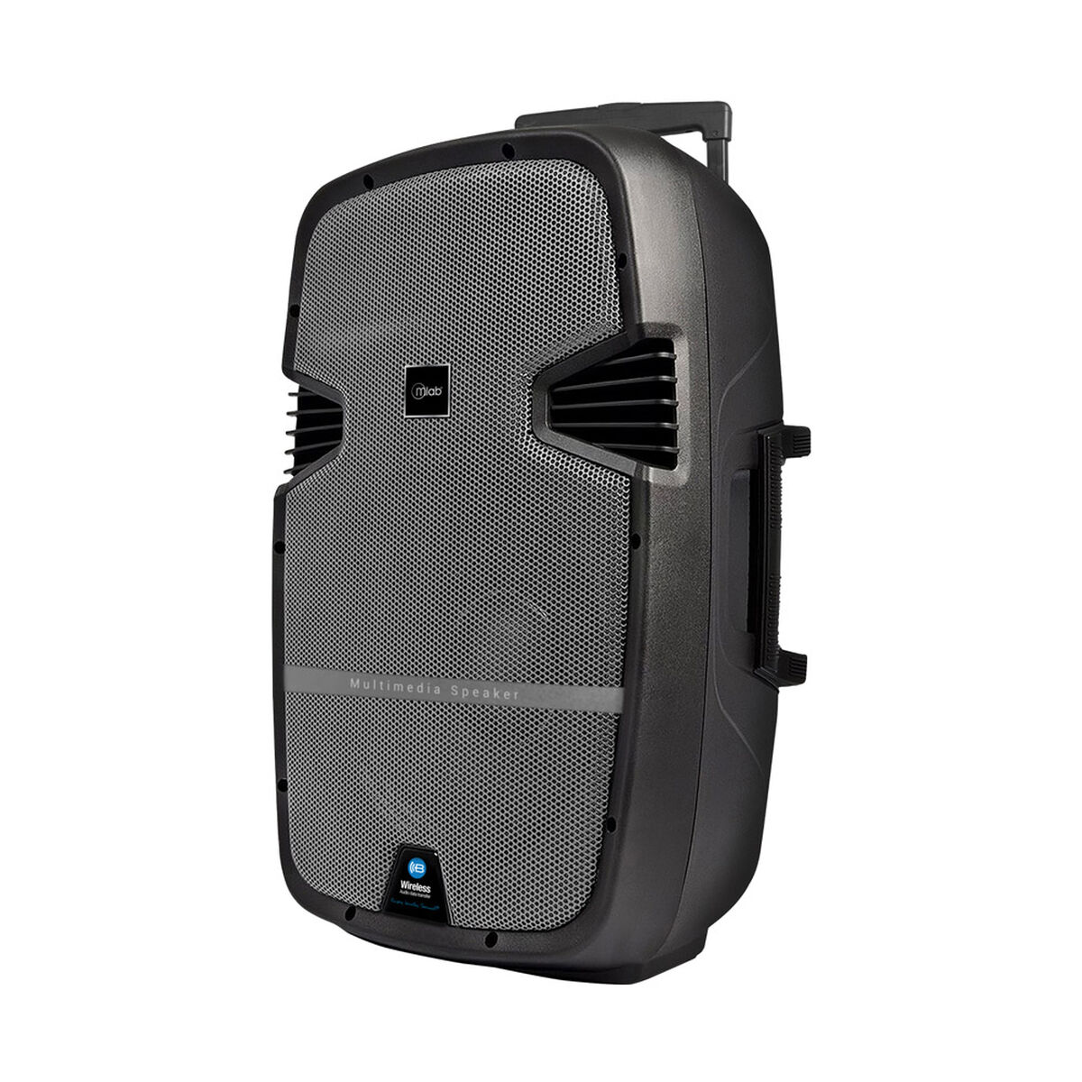 Minicomponente Mlab Heavy Bass 15" + Proyector LED 