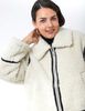 Chaqueta Aviadora Sherpa Mujer Zibel
