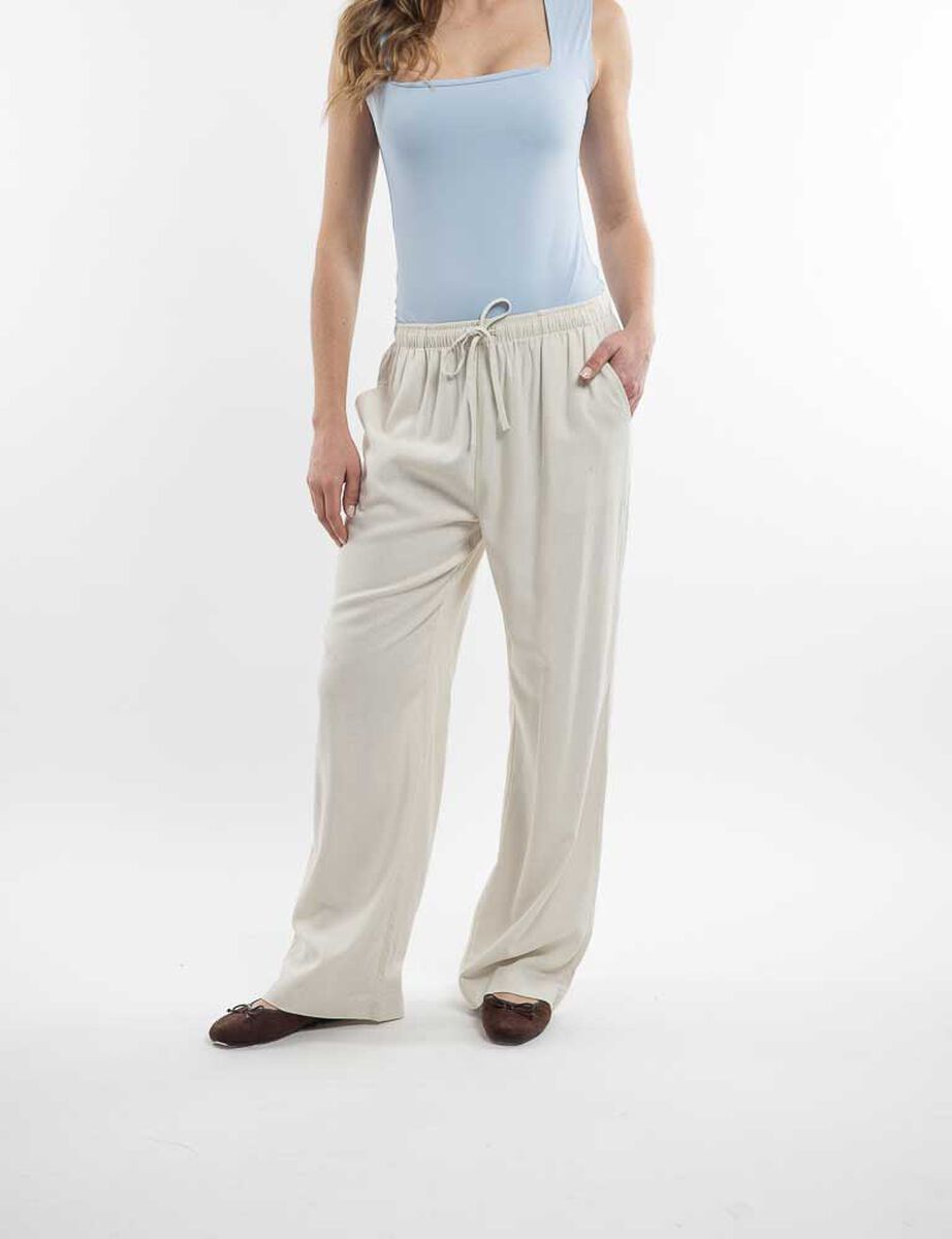 Pantal&oacute;n Cintura Ajustable Mujer Zibel