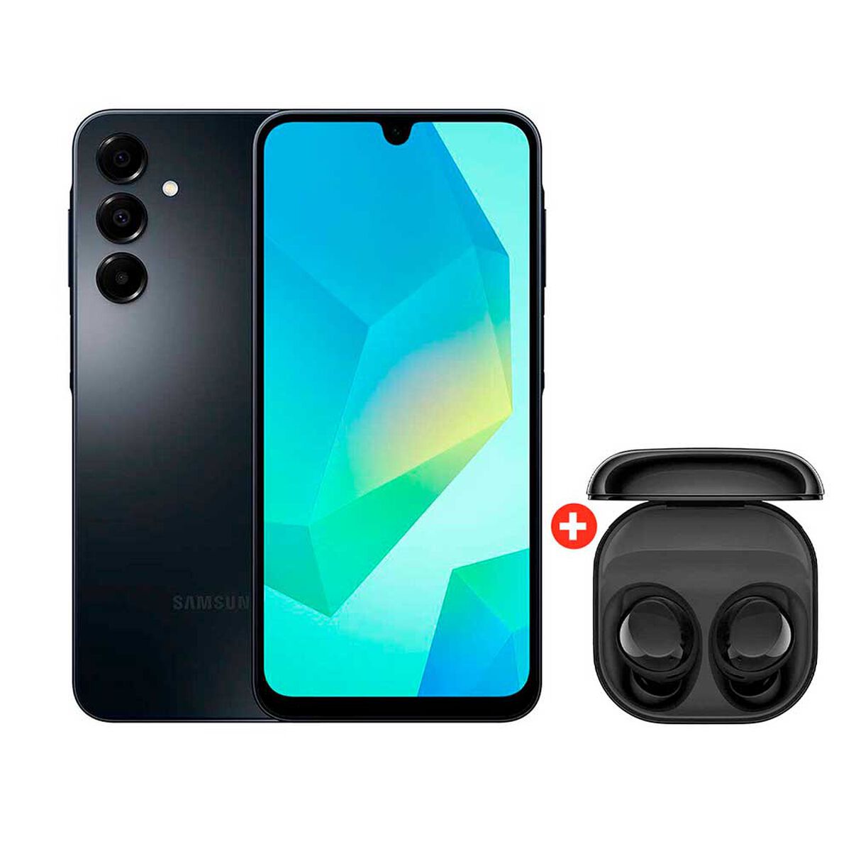 Celular Samsung Galaxy A16 LTE 128GB 6,7" Blue Black Liberado + Audífonos Bluetooth Samsung Galaxy Buds Core