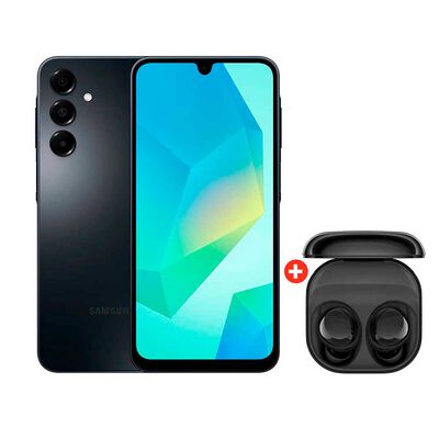Celular Samsung Galaxy A16 LTE 128GB 6,7" Blue Black Liberado + Audífonos Bluetooth Samsung Galaxy Buds Core