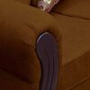 Juego de Living Elegant Detail Girona Sof&aacute; 2 Cuerpos + Dos sillones 1 Cuerpo Caf&eacute;