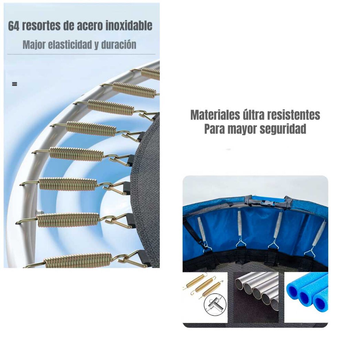 Cama Elástica Lubabycas Cumbres 305 cm con Escalera