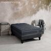 Cama Europea Celta 1,5 Plazas Black Elite