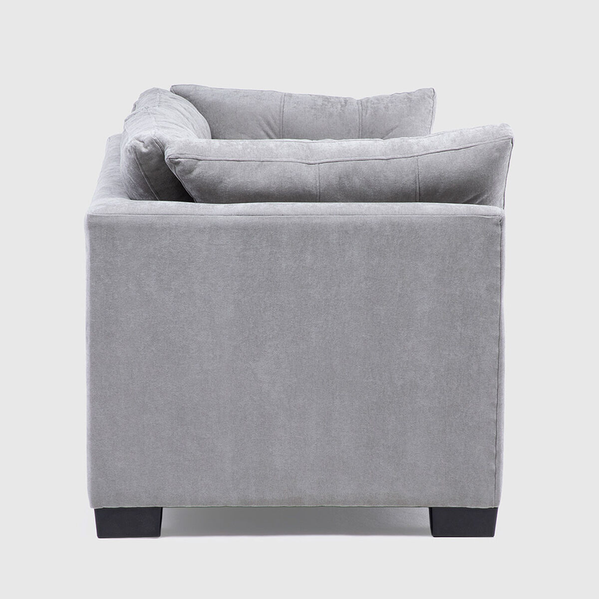 Sof&aacute; Muebles MPR Edimburgo 3 Cuerpos Gris Claro