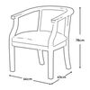 Sitial Cuero Latam Home Stuttgart Gris