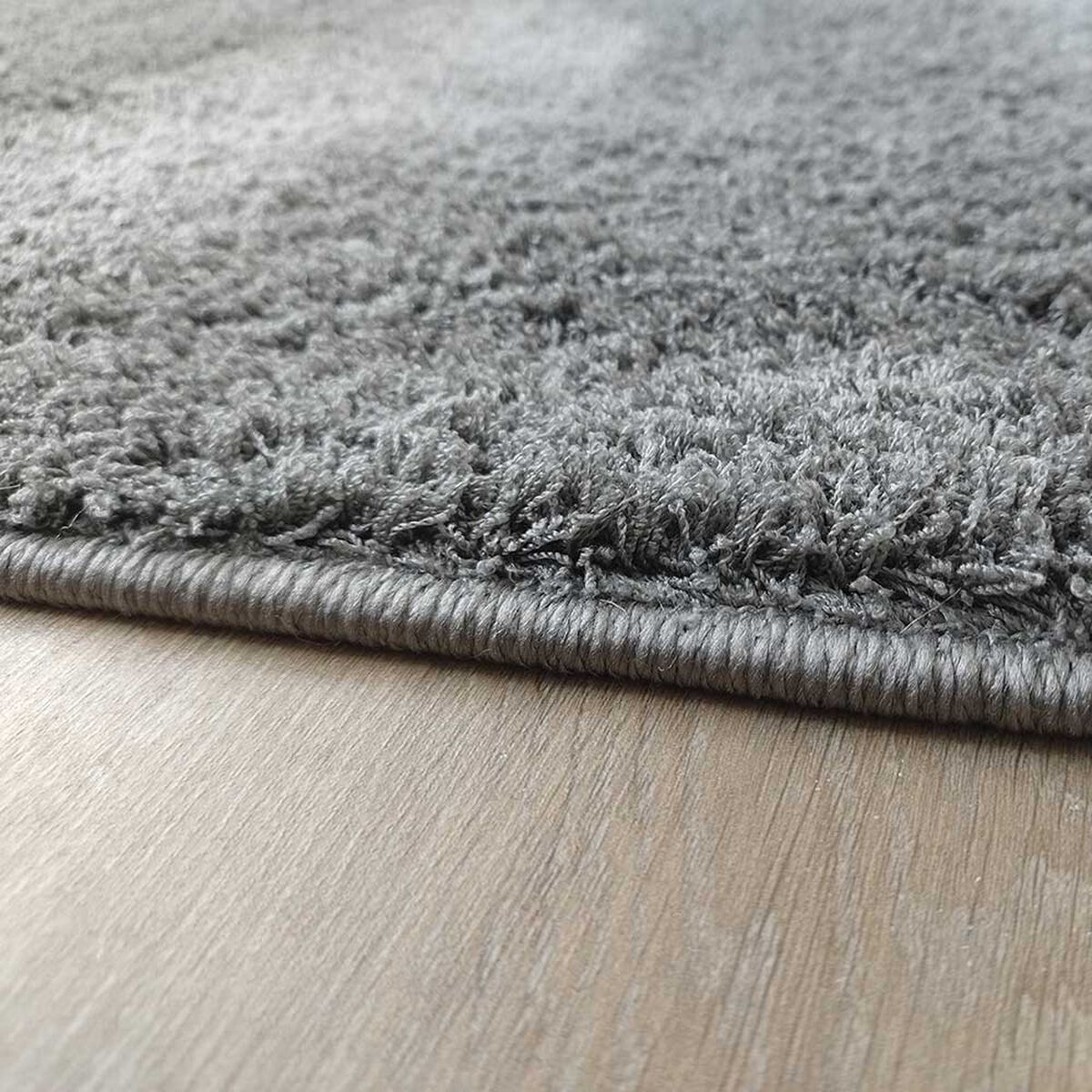 Alfombra Idetex Shaggy Dubai 150 x 200 cm Marengo