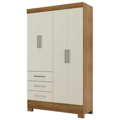 Clóset Altavision Itapema nat 4 Puertas 3 Cajones Cacau