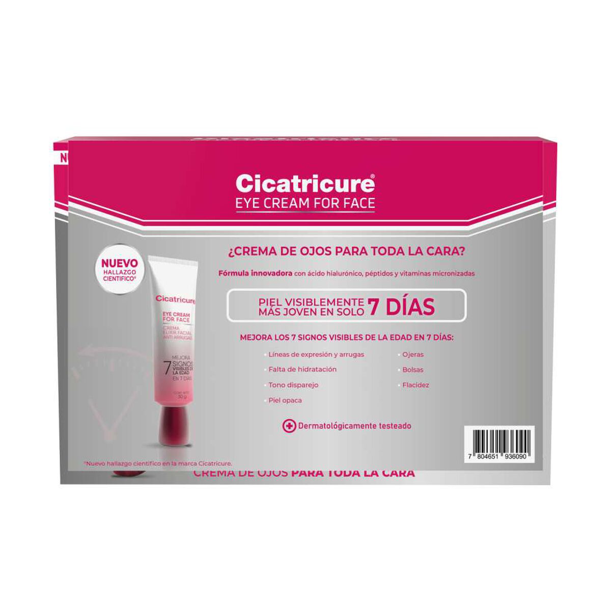 Pack Cicatricure Eye Cream For Face + Cosmetiquero