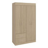 Closet Tuhome Houston 4 Puertas 2 Cajones Cartagena Wengue