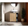 Mueble para Lavamanos Tuhome Pascuale Wengue Fresno Europeo
