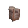 Juego de Living Diseño A&M Home Atenea Sofá 3 Cuerpos + 2 Sillones 1 Cuerpo Chocolate