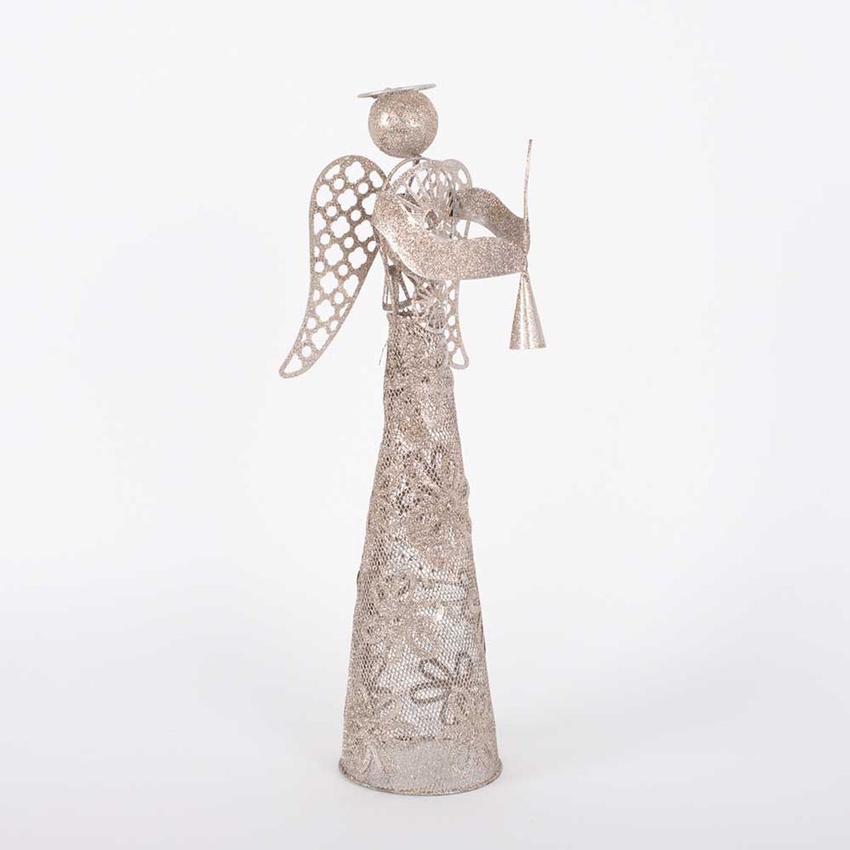 Adorno Navideño Angel Casanova Dorado 50 cm