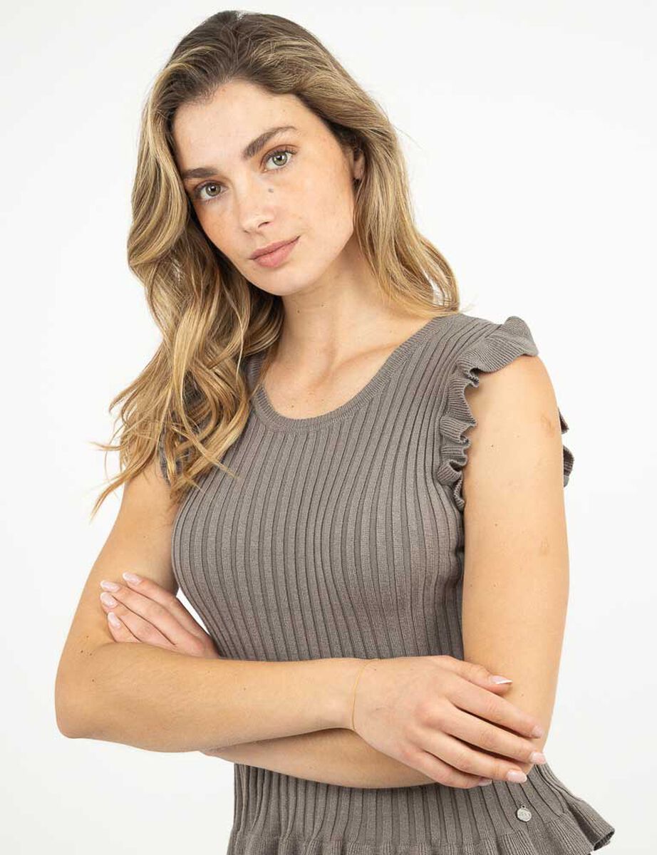 Polera Sin Mangas Mujer Zibel