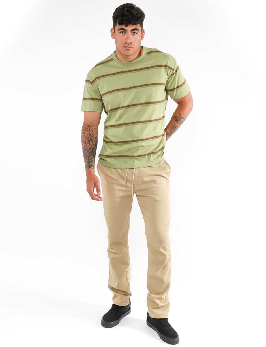 Polera Rayas Manga Corta Hombre Icono