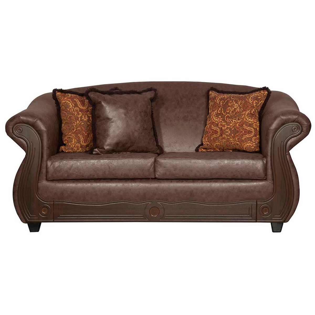 Juego de Living Black Factory Estambul 7 Cuerpos Chocolate