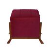 Pouf Latam Home Marsella Tela Velvet Burdeo