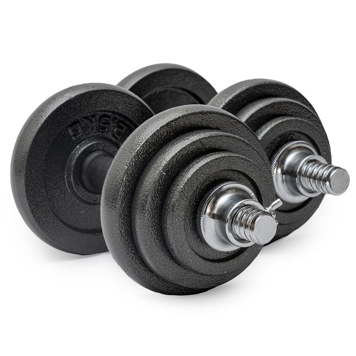 Set Mancuernas Ten Series Ajustable 15 Kg