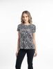 Polera Con Estampado Manga Corta Mujer Soviet