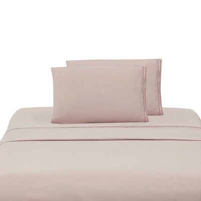 Imagen 1 del producto Juego de Sábanas Illusions King Bordada Rosa