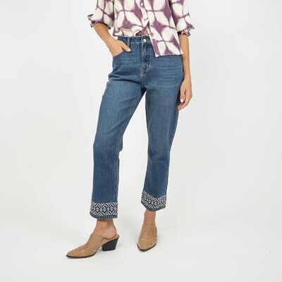 Jeans Recto Mujer Alma